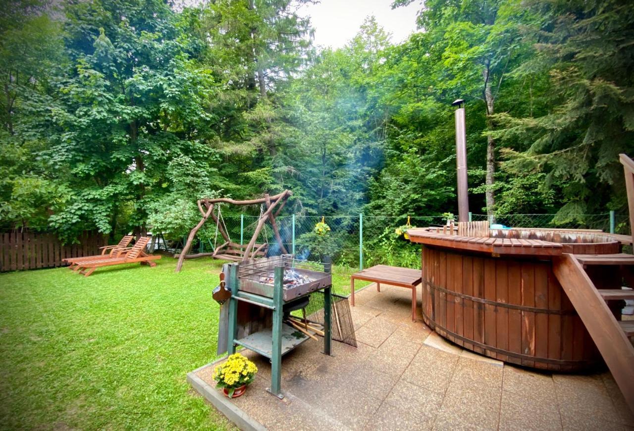 Platan Vendeghaz Villa Izvoare  Bagian luar foto